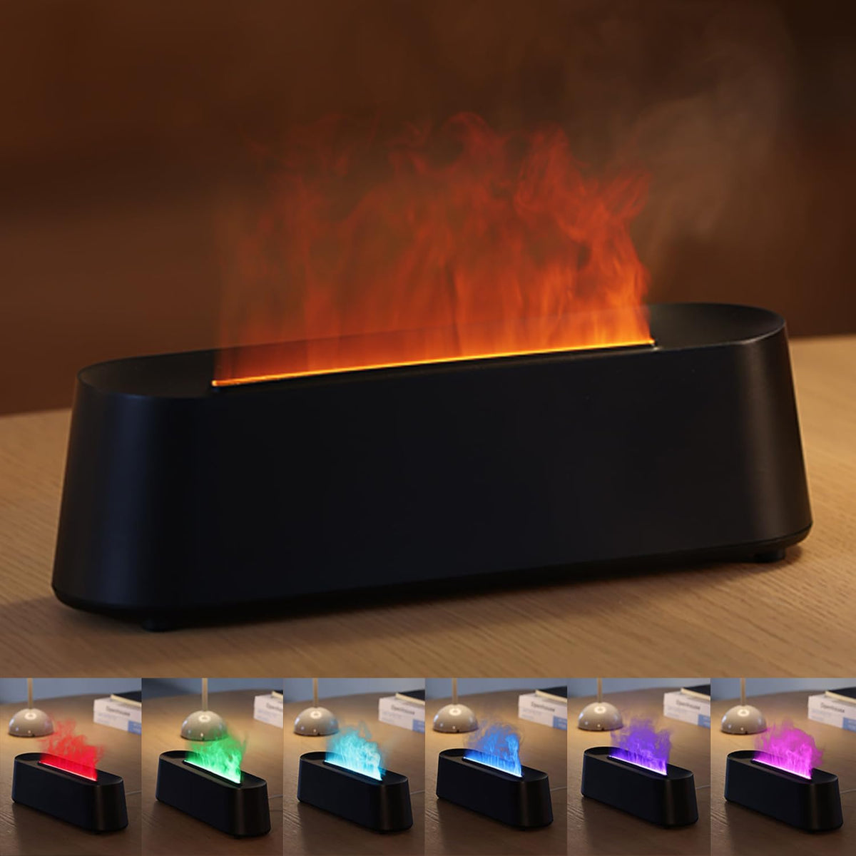 EssenceFlame Aromatherapy Diffuser with Color Mood Lighting