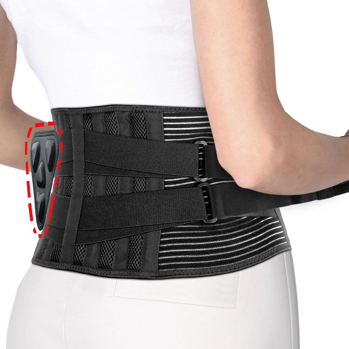 Sciatica & Scoliosis Relief Back Brace for Women & Men