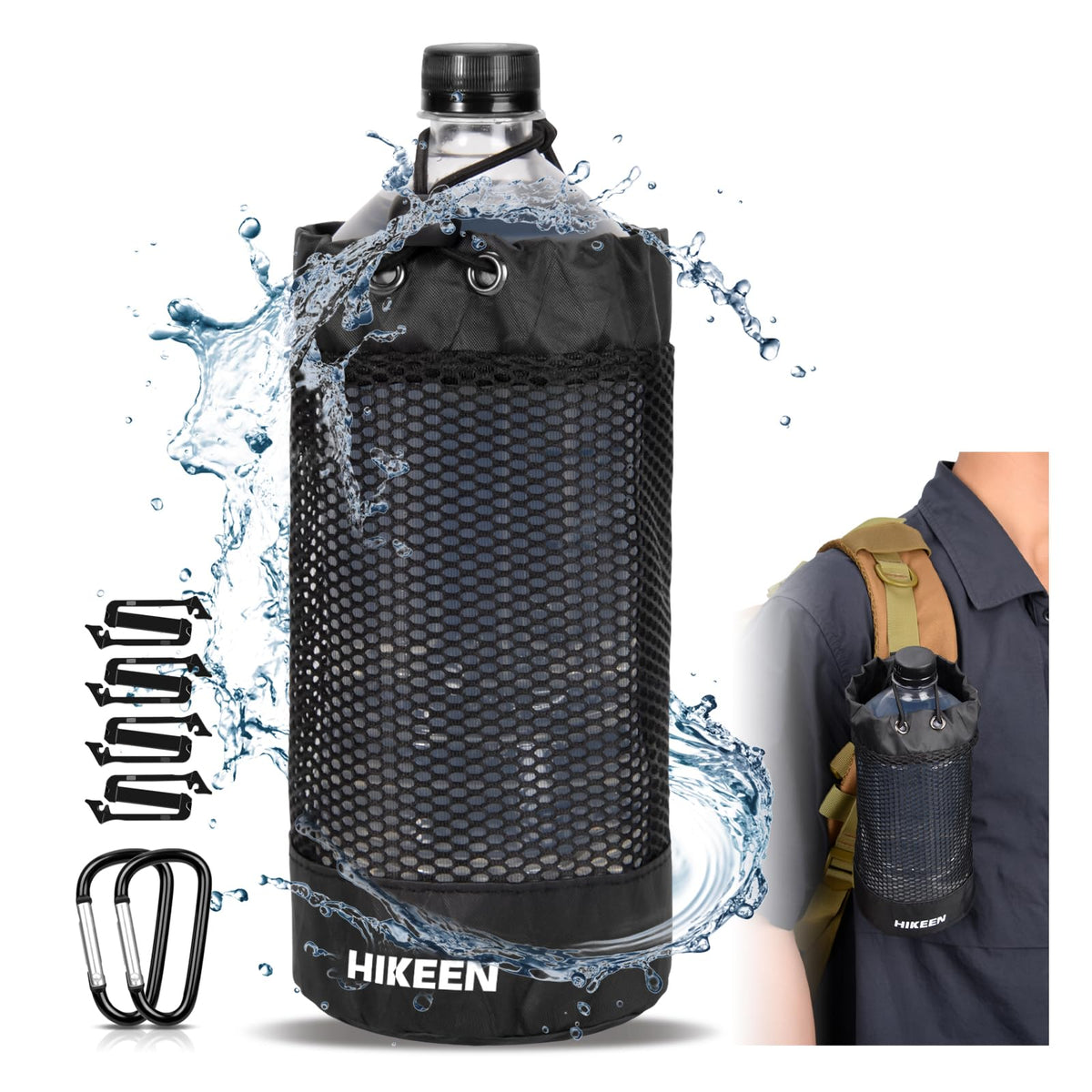 Hikeen X-PAC Tactical Water Bottle Carrier