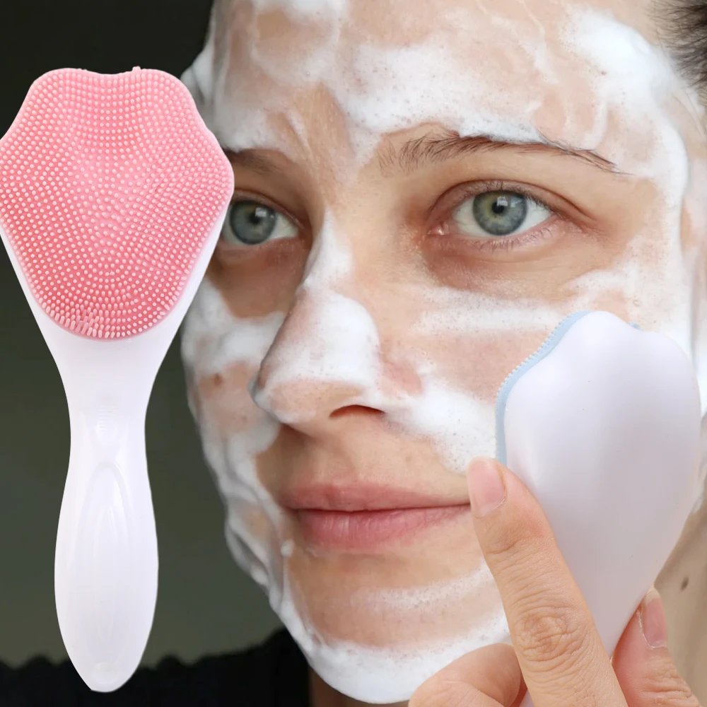 Silicone Kitty Paw Face Brush