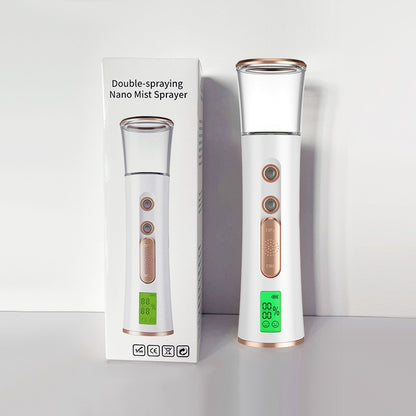 Portable Dual-Mist Facial Sprayer