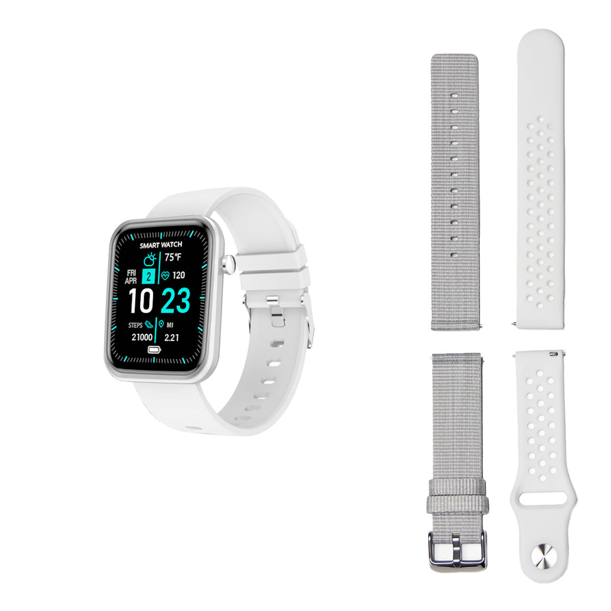 Tri-Band Wellness Smartwatch