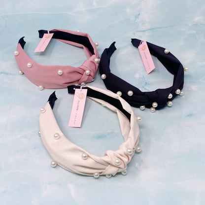 Daily Pearl Knot Headband
