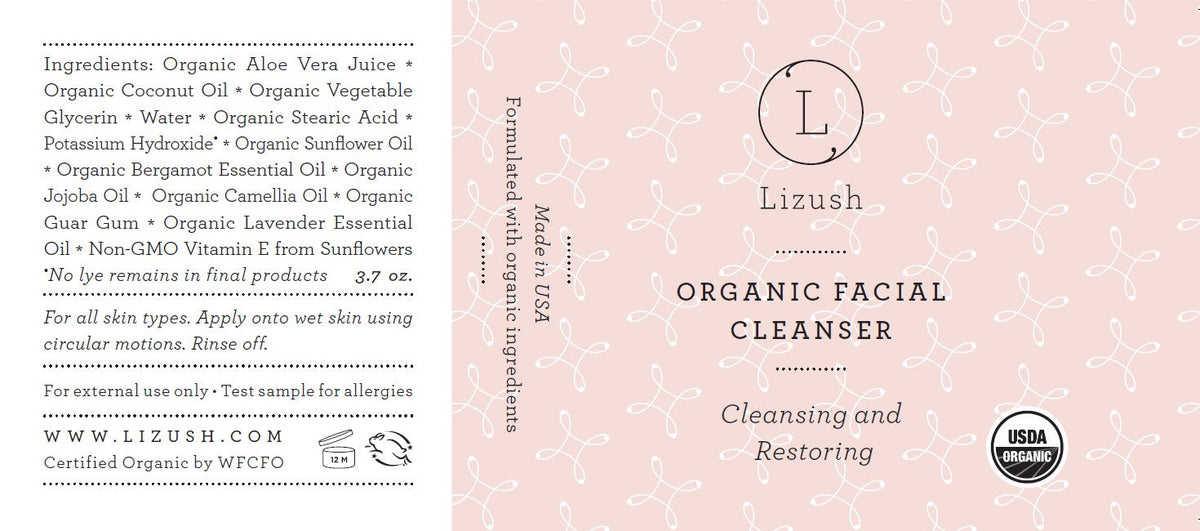 PURE ORGANIC FACIAL WASH Gentle Restoration