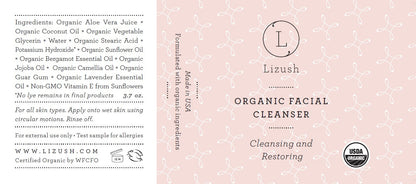 PURE ORGANIC FACIAL WASH Gentle Restoration