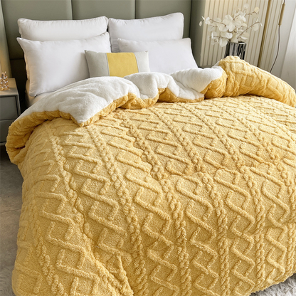 Cozy Cashmere Weighted Comforter
