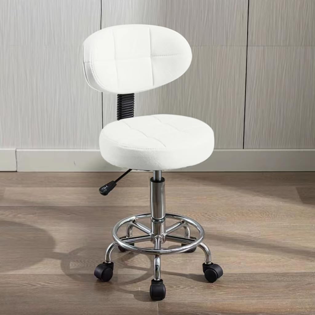 Swivel Modern Office Drafting Chair with Adjustable Height and Footrest