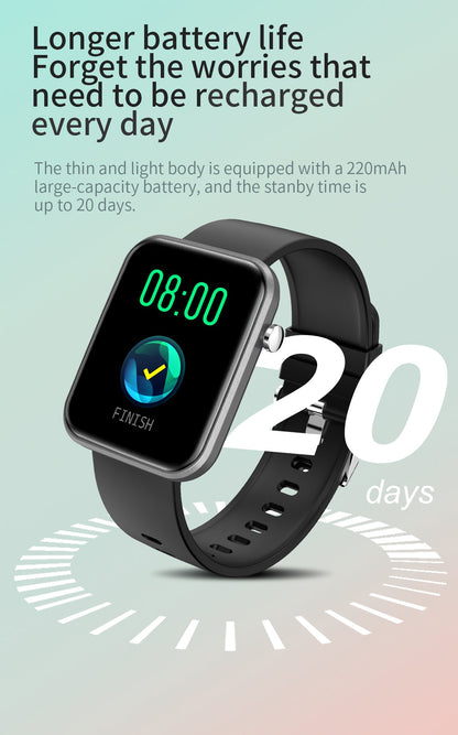 Tri-Band Wellness Smartwatch