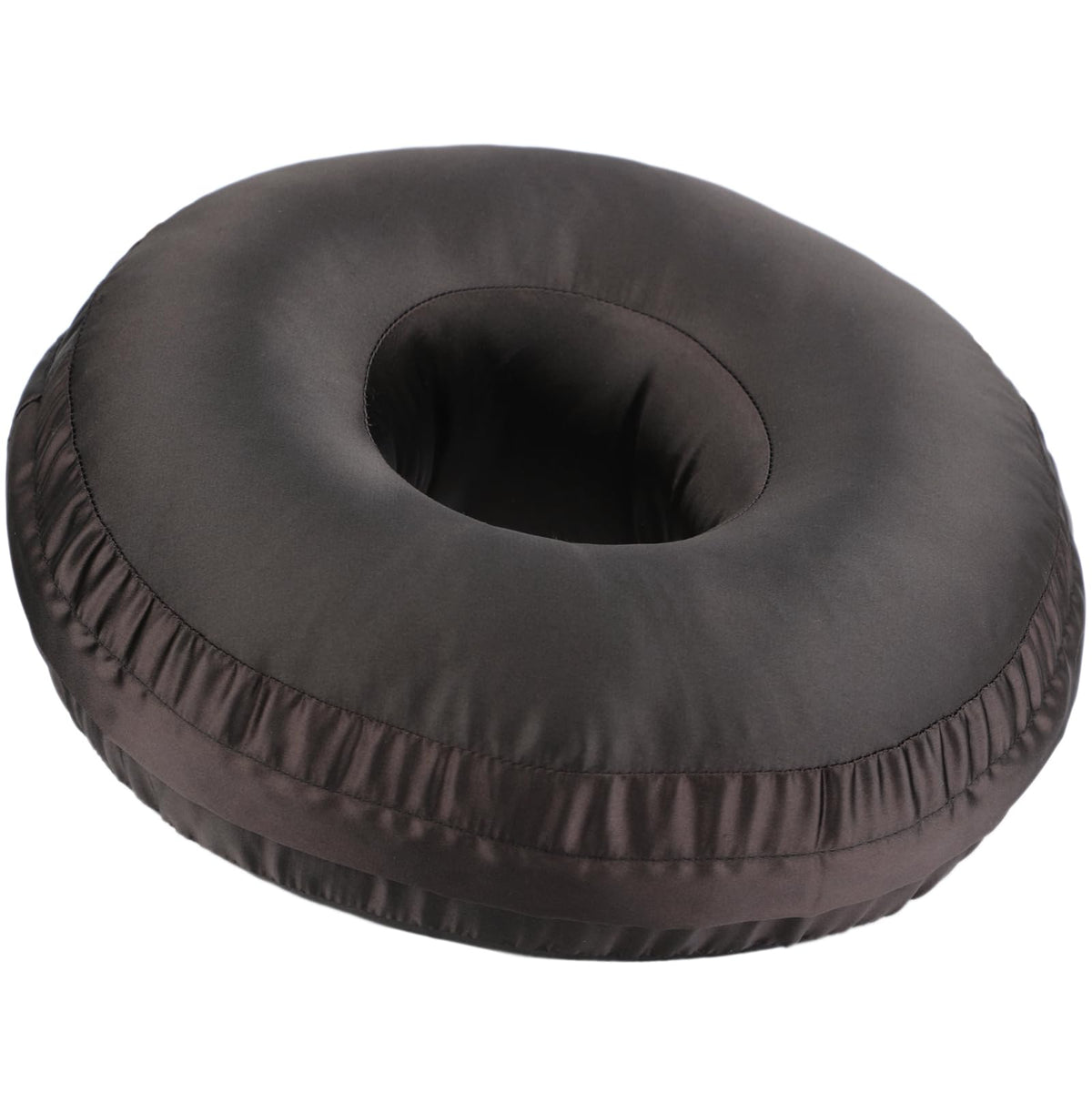 Silky Satin Ear Protection Pillow with Washable Case