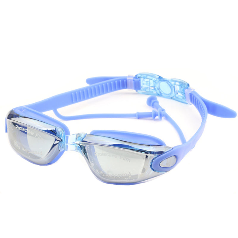 SwimJoy Goggles with Ear Plugs