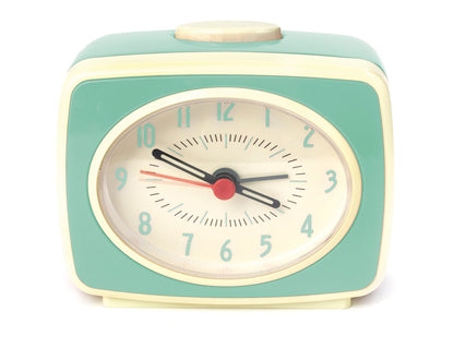 Kikkerland Mint Retro Alarm Clock AC14-MN