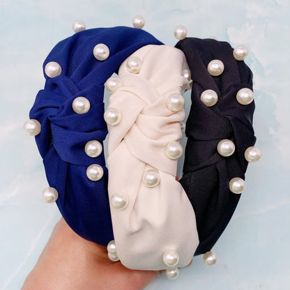 Daily Pearl Knot Headband
