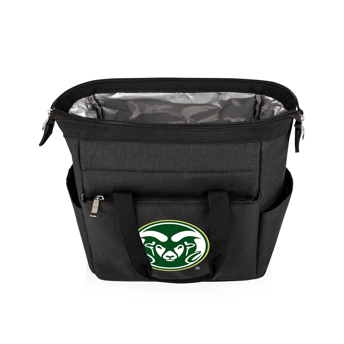 PICNIC TIME NCAA Virginia Cavaliers On The Go Lunch Bag Soft Cooler Lunch Box Insulated Lunch Bag (Black) 10 x 6 x 10.5