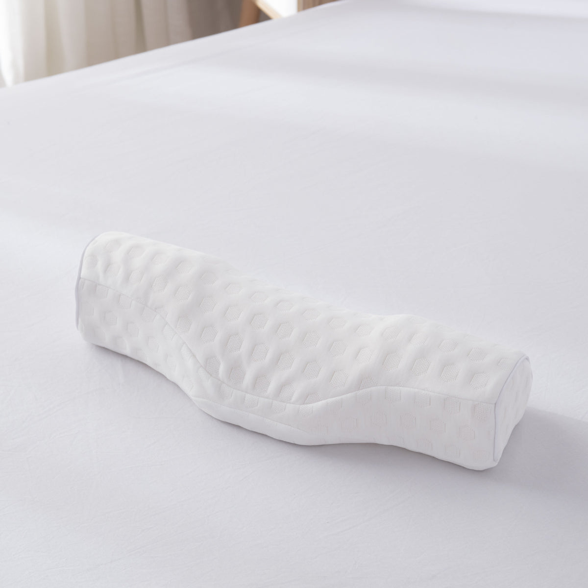ErgoSupport Memory Foam Neck Pillow