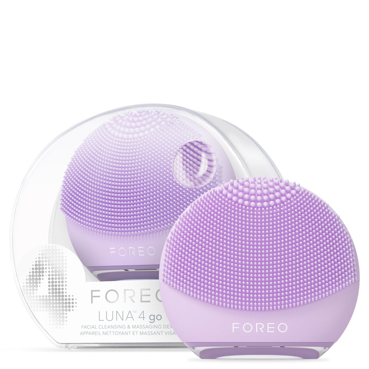 FOREO LUNA 4 go Facial Cleanser & Skin Firmer - Lavender