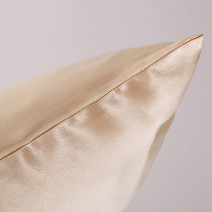 Silky Satin Solid Pillowcase