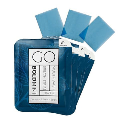 Go Breath Mint Strips - Portable Freshness Packets