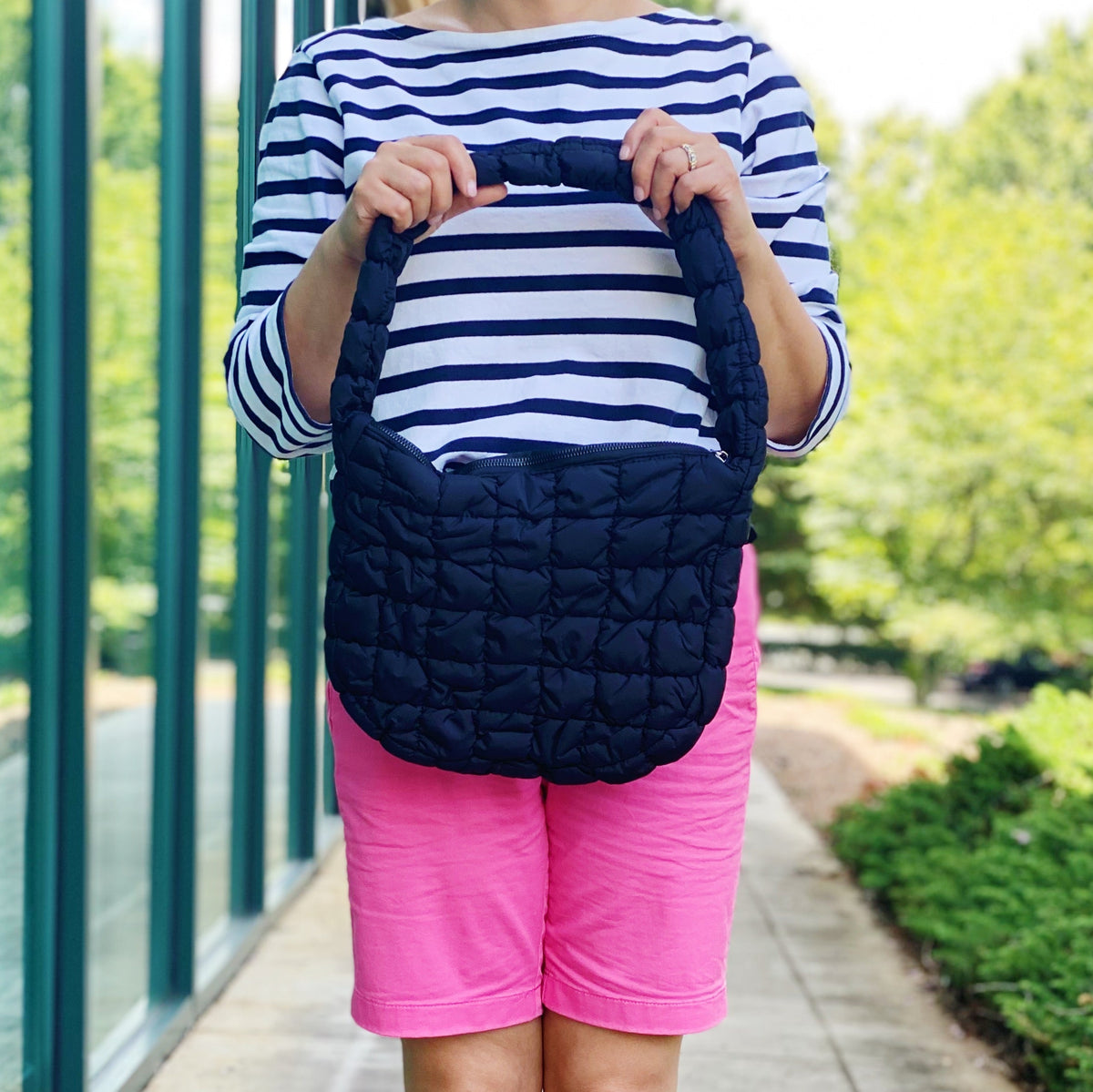Quilted Daily Essentials Bag