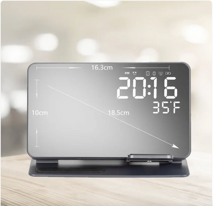 Multifunctional Wireless Charging Clock