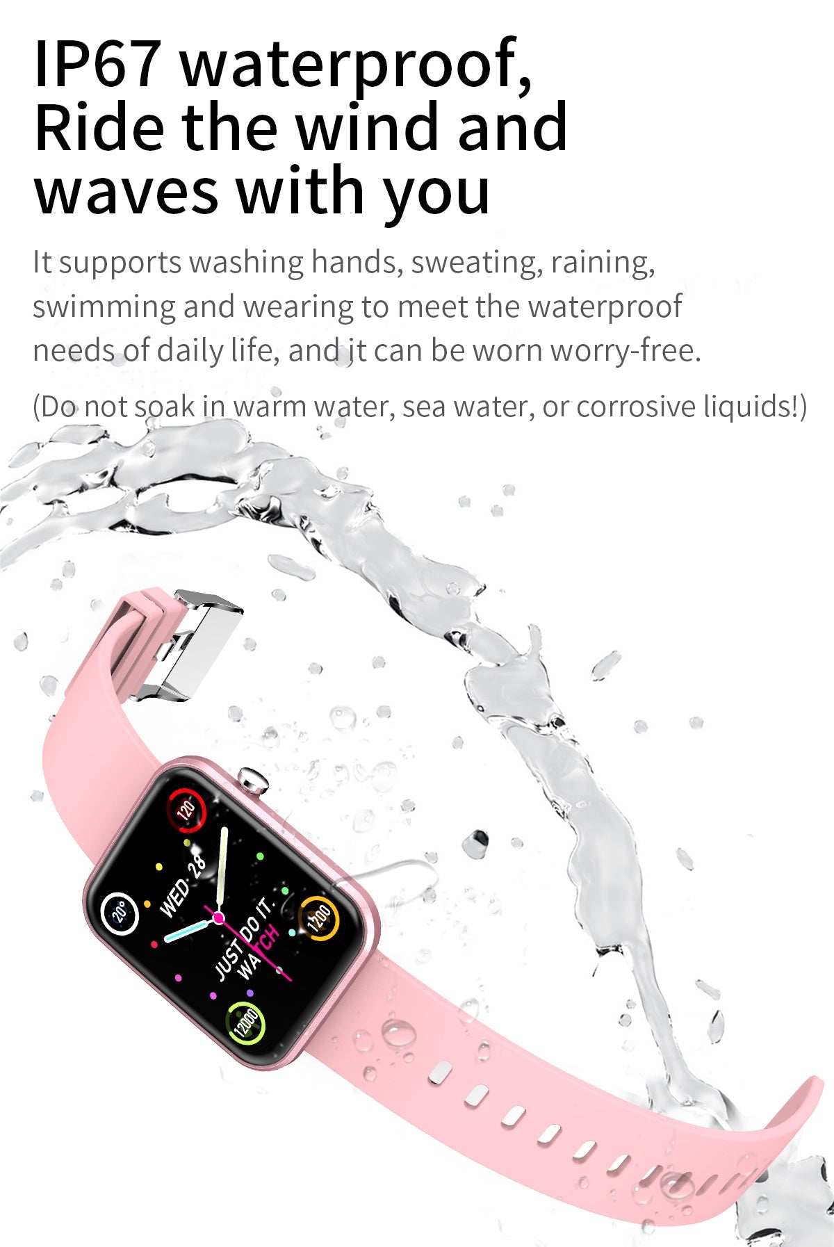 Tri-Band Wellness Smartwatch
