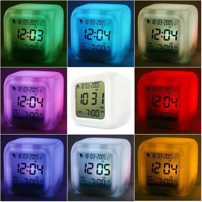 Radiant Square Alarm Clock