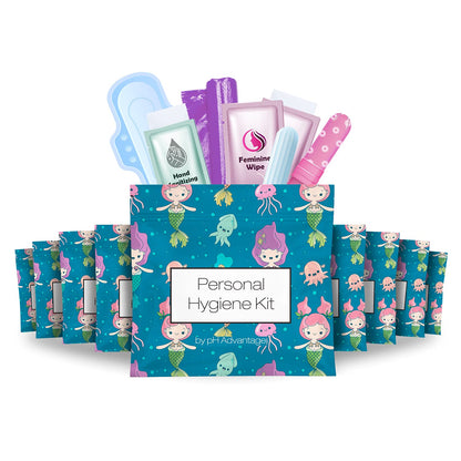 TravelTween Period Essentials 10-Pack | Complete Teen Hygiene Kit