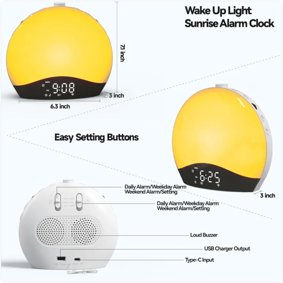 Lumino Dawn Smart Clock