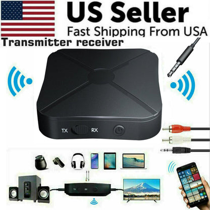 Bluetooth Dual-Function Audio Adapter for TV & Home