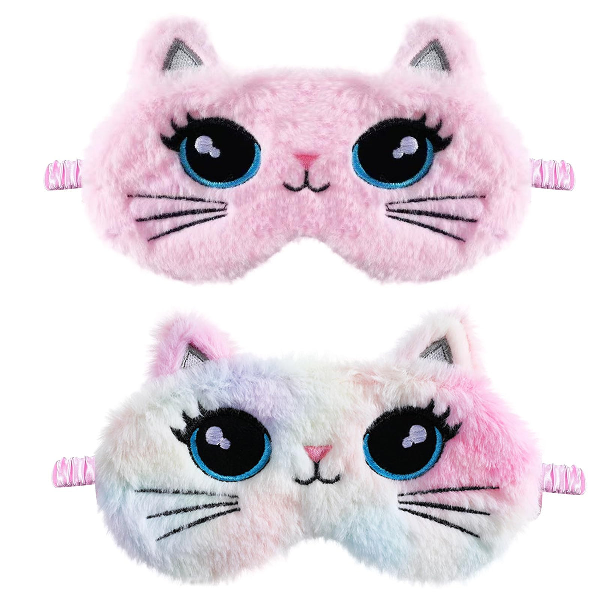 Unicorn Plush Sleep Mask for Kids and Women