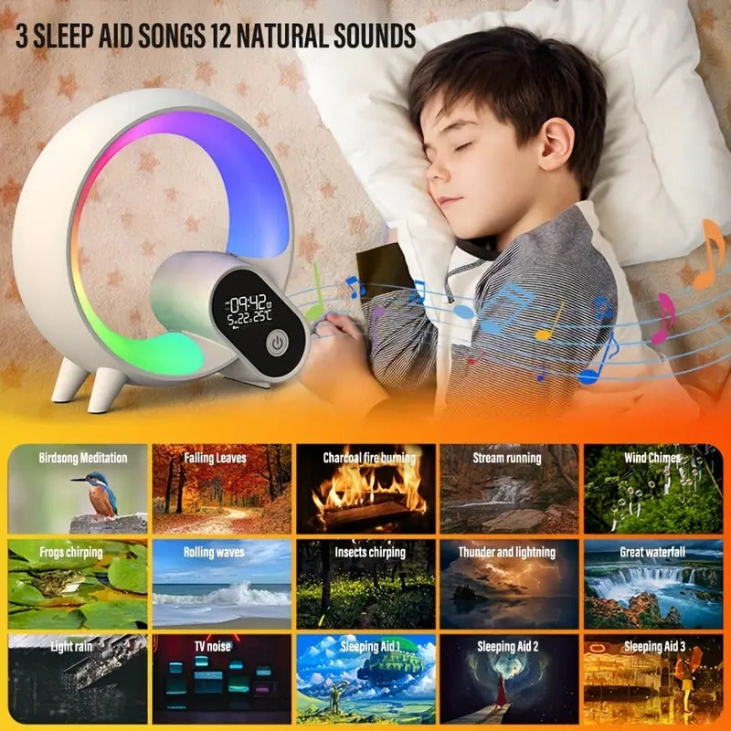 Vibrant Dawn Bluetooth Alarm Clock