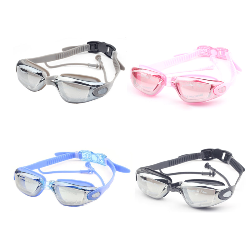 SwimJoy Goggles with Ear Plugs