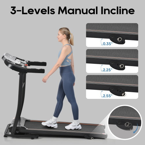 Home Gym Quiet Folding Treadmill