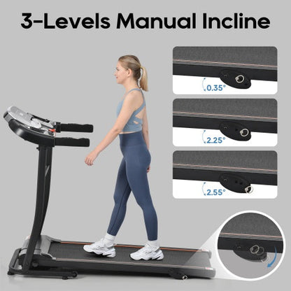 Home Gym Quiet Folding Treadmill