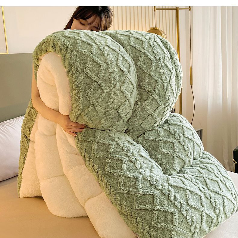 Cozy Cashmere Weighted Comforter