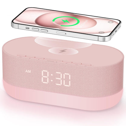 SLEEPWAVE Dual Speaker Sound Machine with Alarm Clock