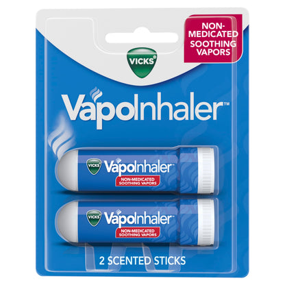 Vicks VapoInhaler Portable Menthol Nasal Sticks