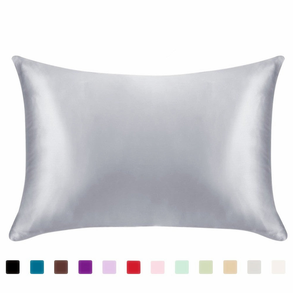 Silky Satin Solid Pillowcase
