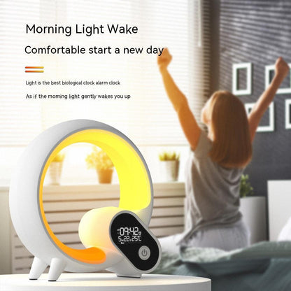 ColorGlow Smart Alarm Clock with Bluetooth Speaker