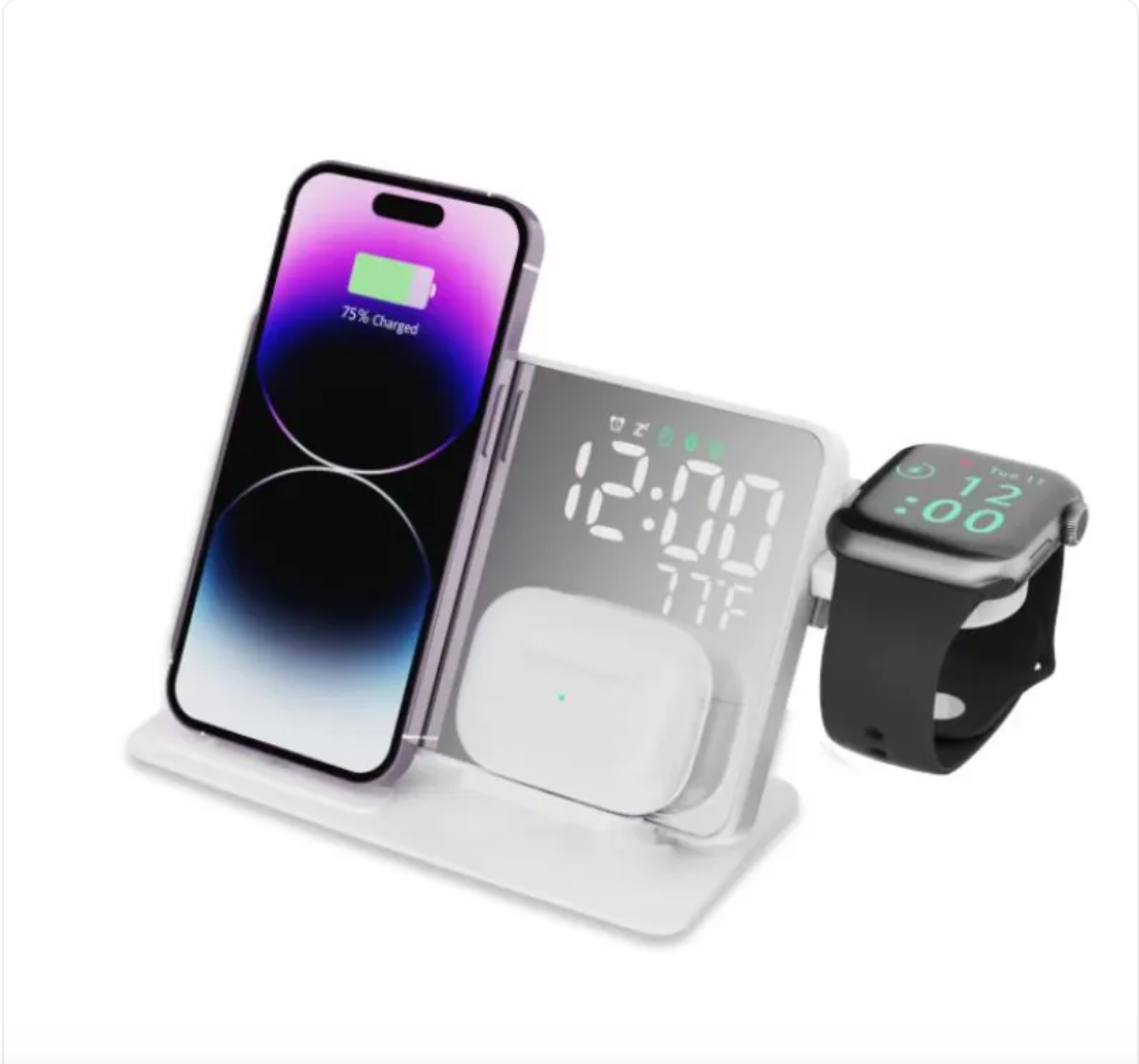 Multifunctional Wireless Charging Clock