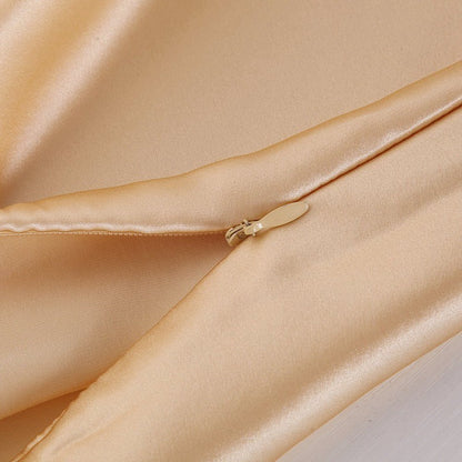 Silky Satin Solid Pillowcase