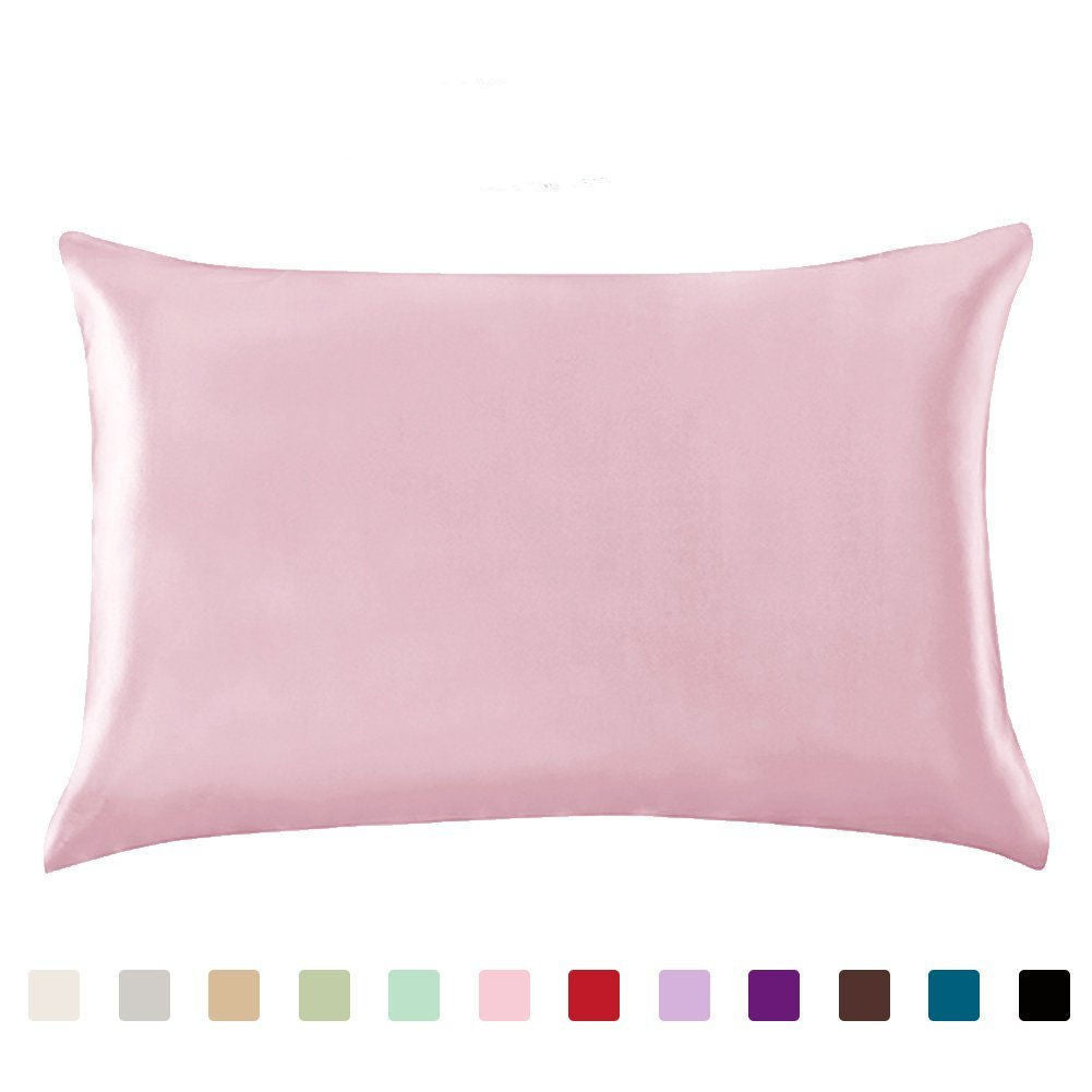 Silky Satin Solid Pillowcase