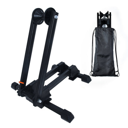 FoldAway Bike Rack: Alloy Stand & Storage