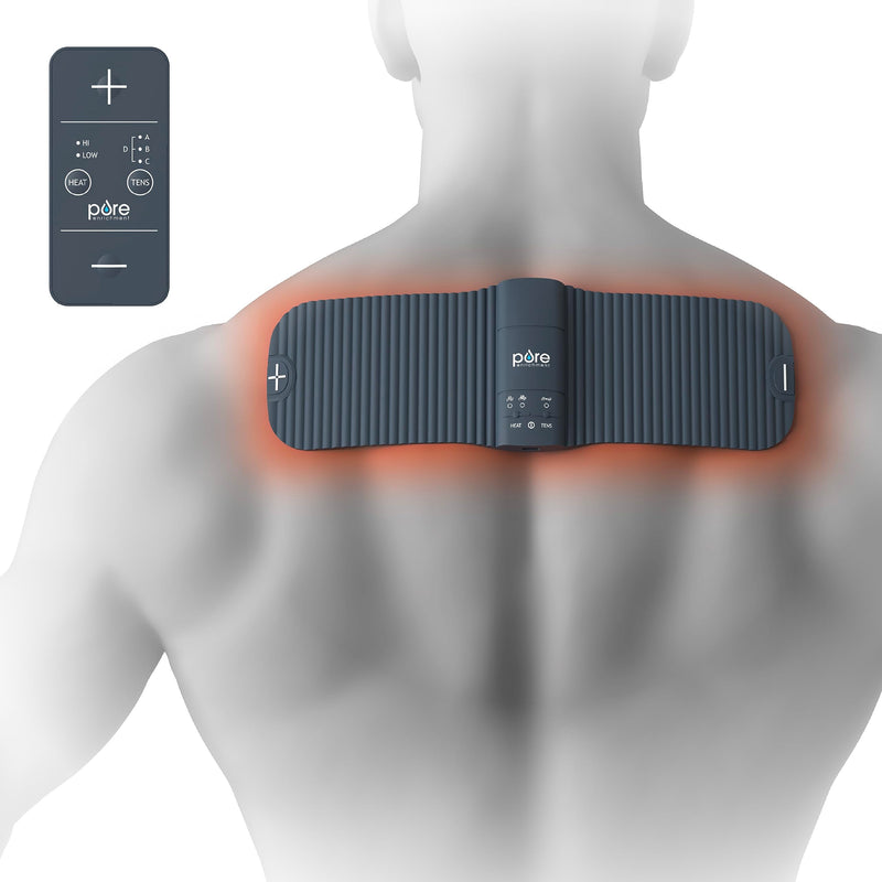 PurePulse Go: Portable Heat & TENS Therapy