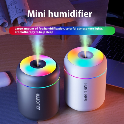 Compact Aura LED Mist Humidifier
