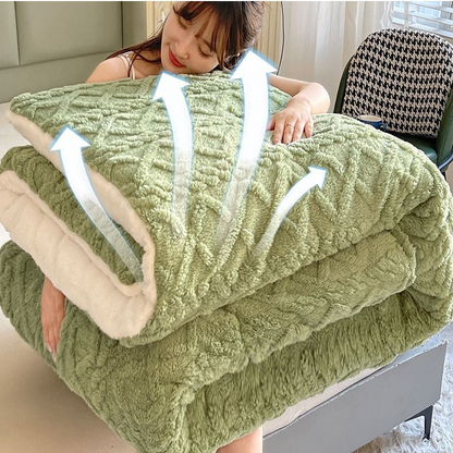 Cozy Cashmere Weighted Comforter