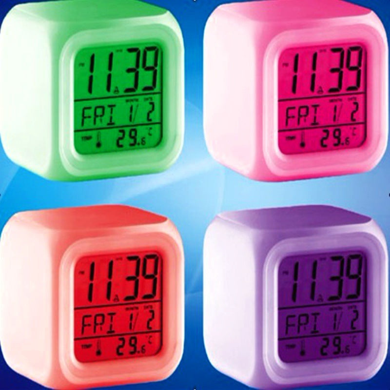 Radiant Square Alarm Clock