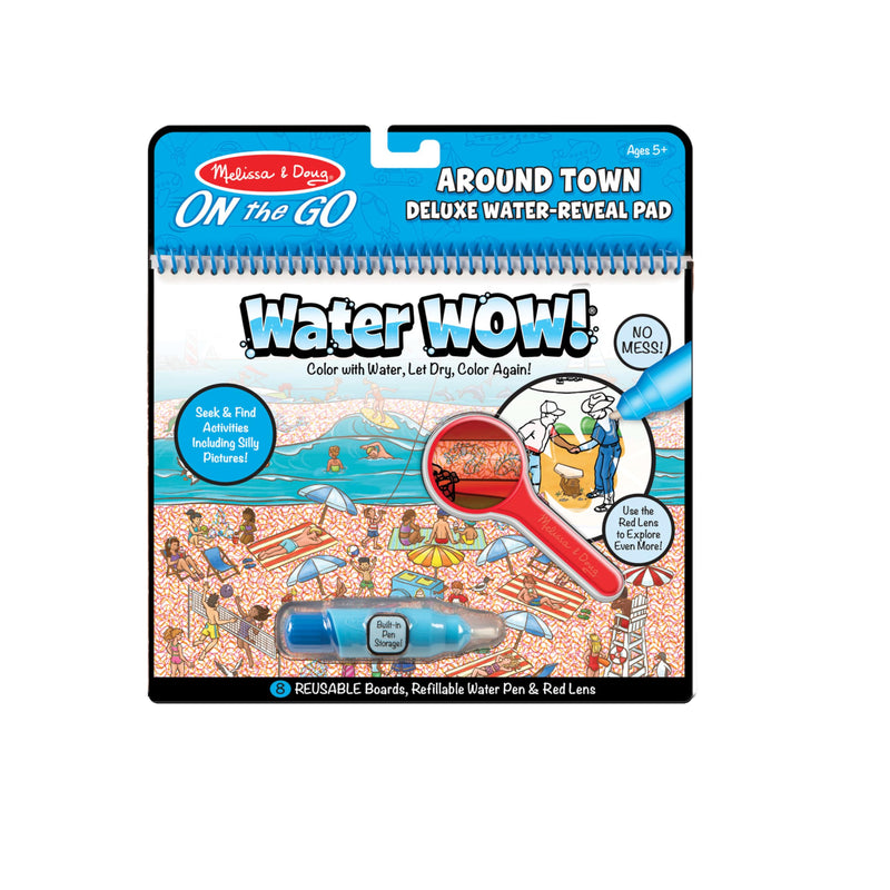 Melissa & Doug Water Wow! Town Tour Reusable Painting Pad