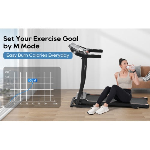 Home Gym Quiet Folding Treadmill