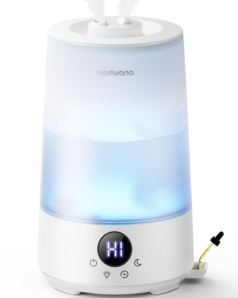 Homvana WhisperQuiet 3.6L Humidifier with Color Light