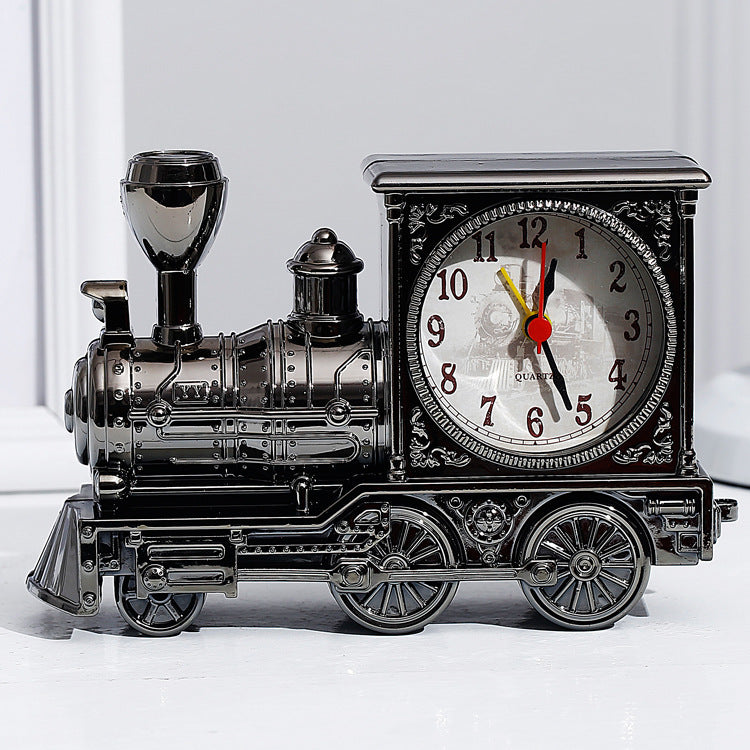 Classic Train Design Alarm Clock